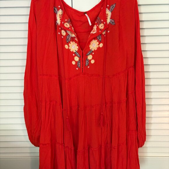 Free People Mia Gauze Mini Dress | Size Small - Picture 2 of 5